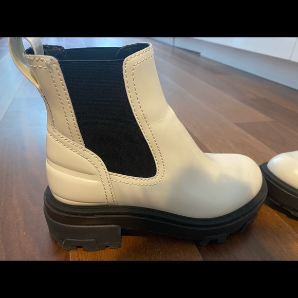 Rag & Bone Antique White Lug boot, size 36.5 - Picture 4 of 7